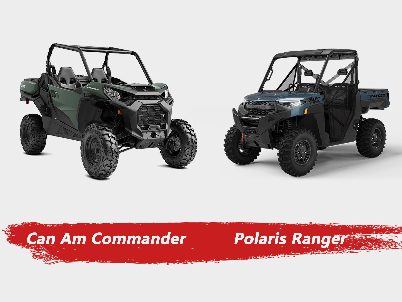 Can-Am Commander vs Polaris Ranger