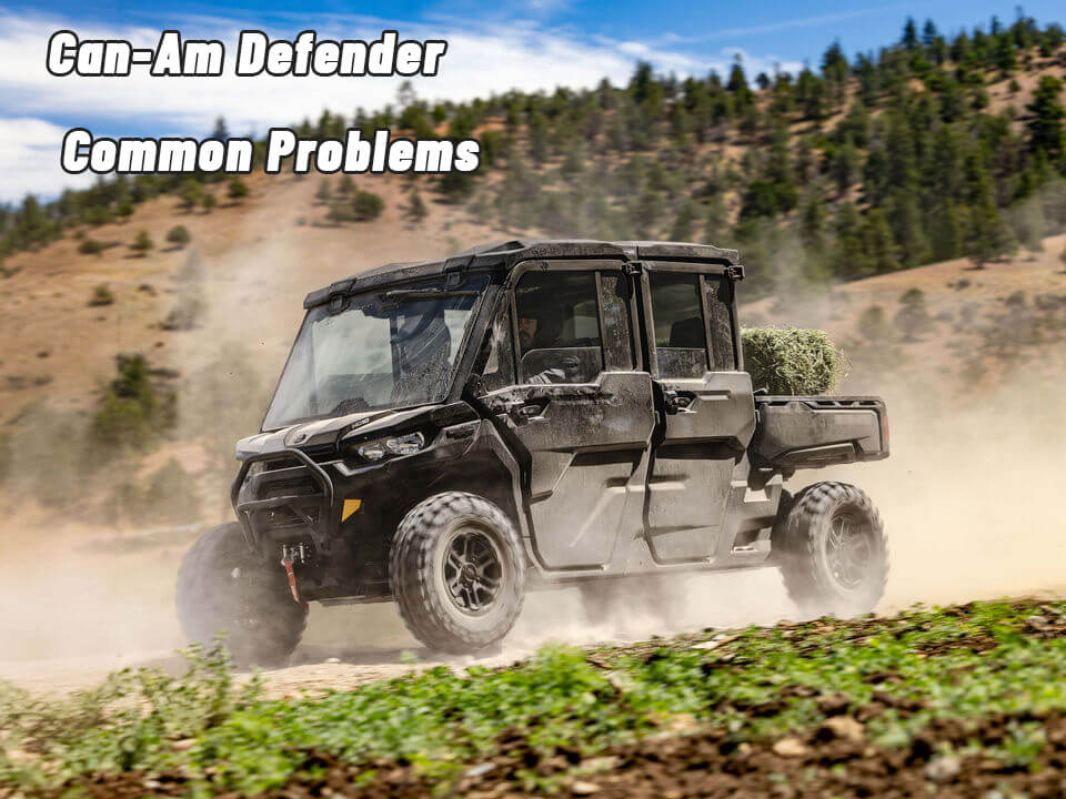 Can-Am Defender Common Problems