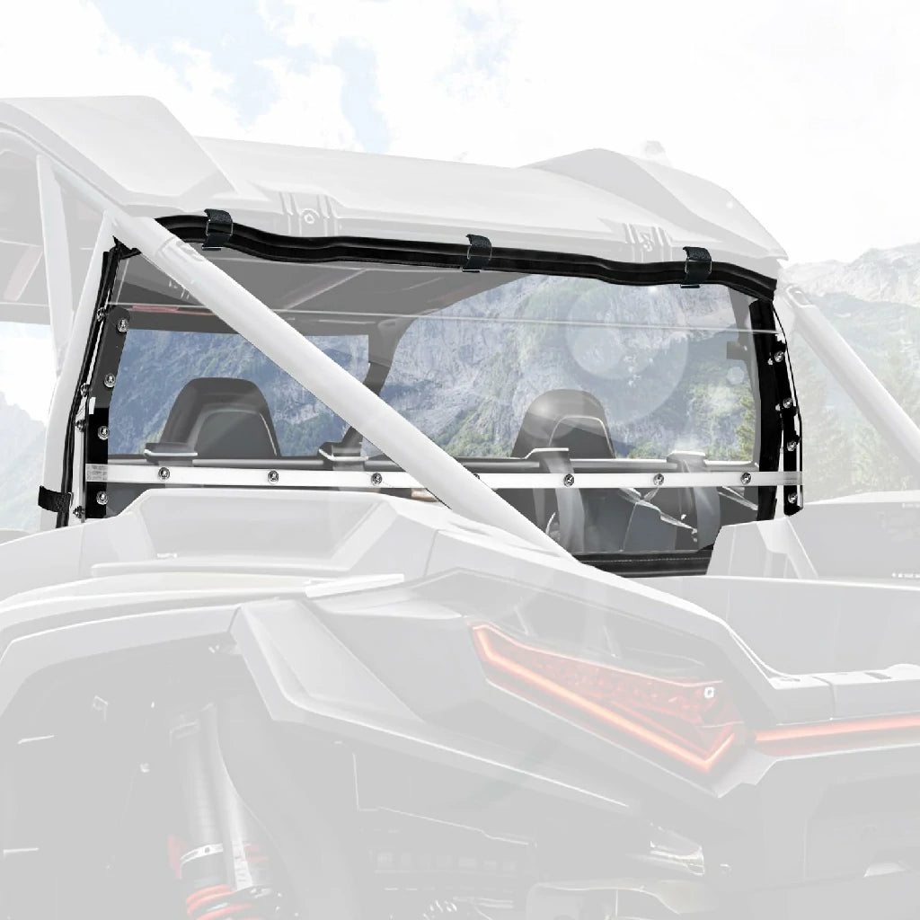 rear windshield for 2024 poalris rzr xo 1000
