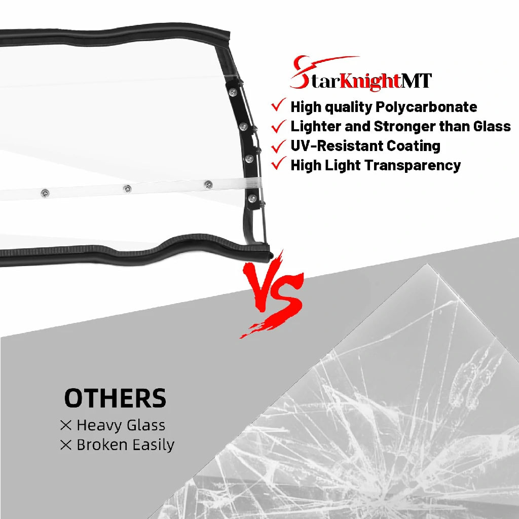 Starknightmt 2024 rzr rear windshield features