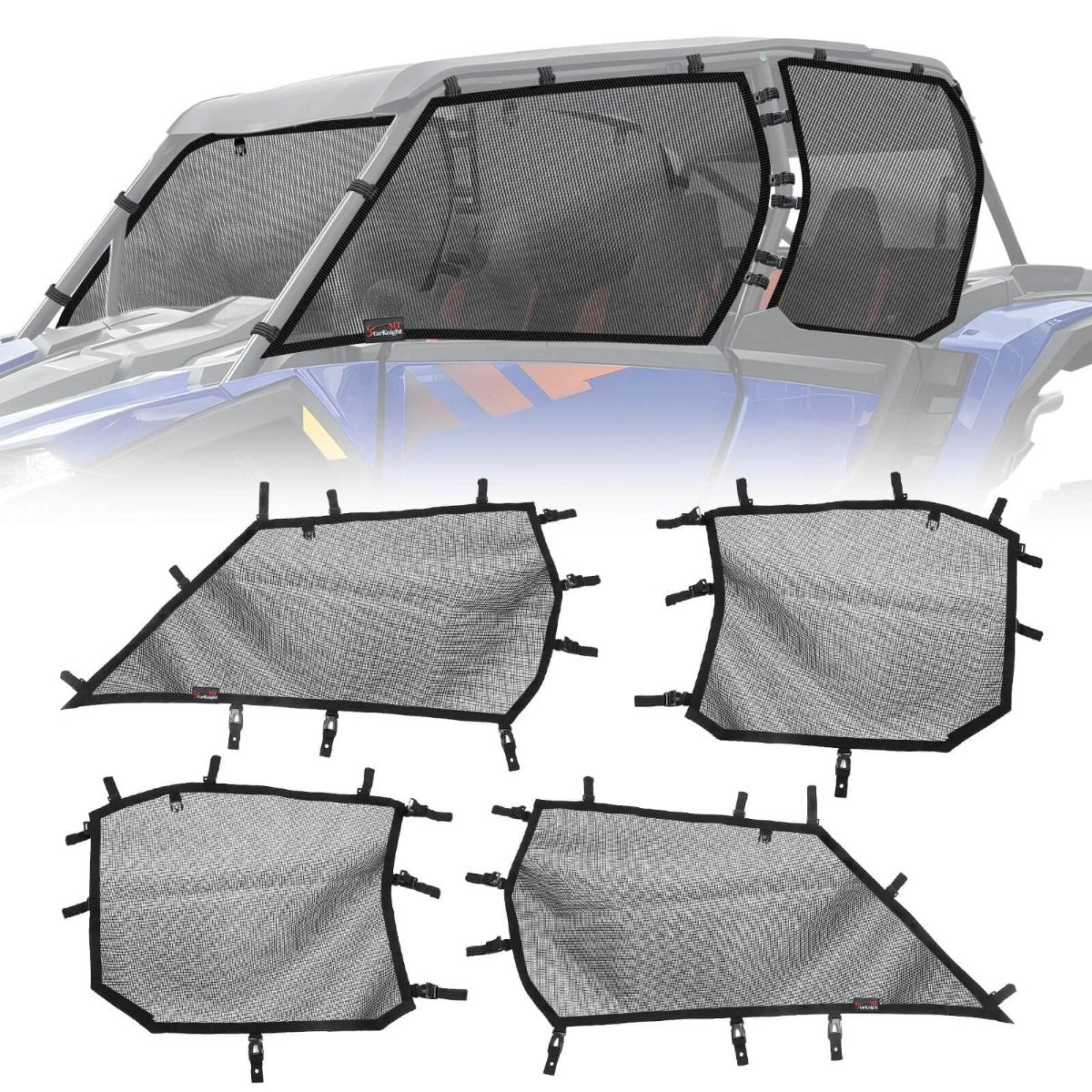 StarknightMT 2024+rzr xp 4 1000 side window net 