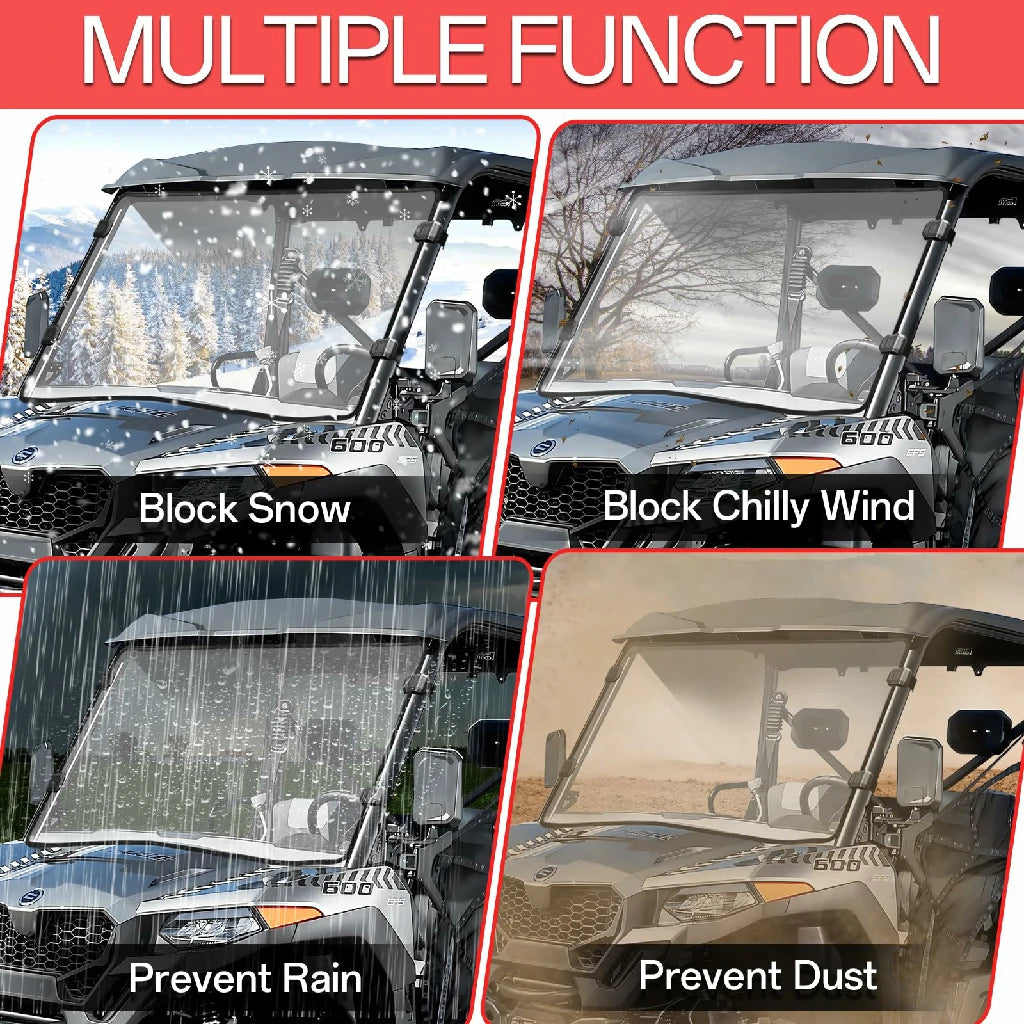 install the uforce windshield have muletiple function 
