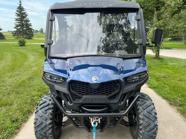 CFMOTO Uforce 600 front windshield front view