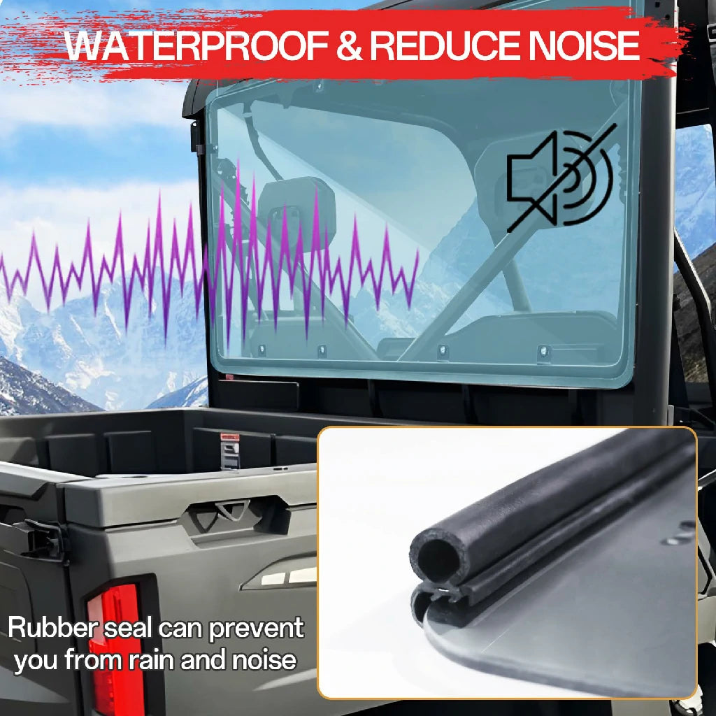 uforce 600 windshield rubber seal waterproof and reduce noise 