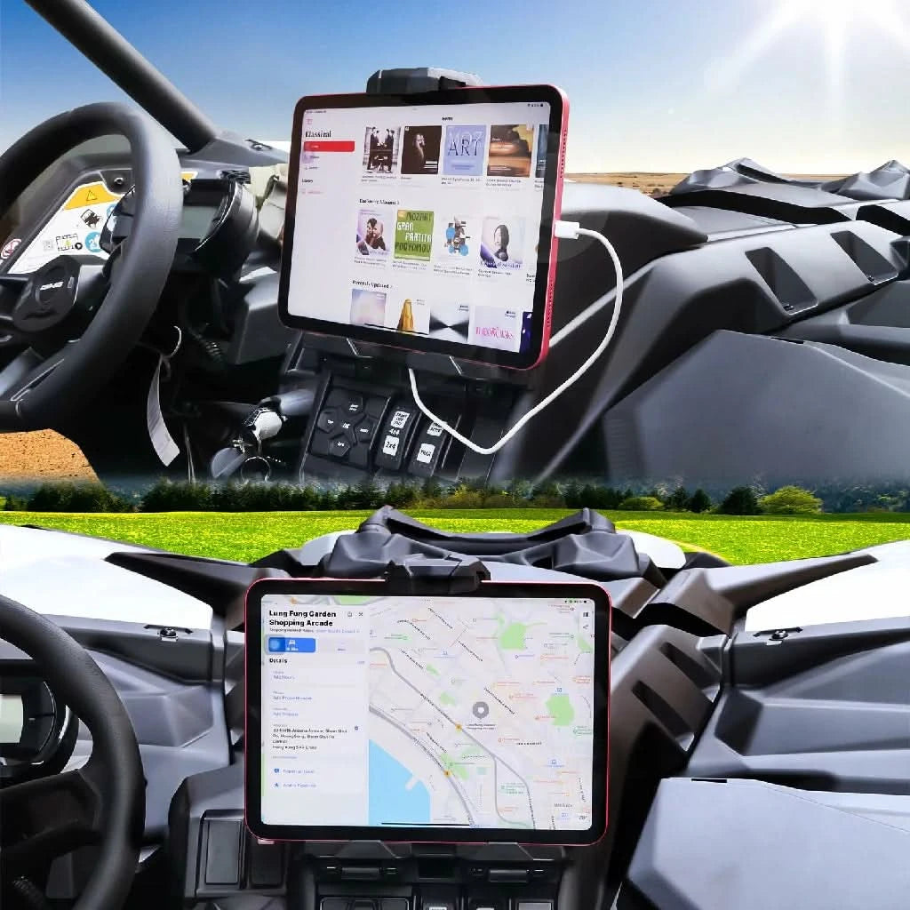 Maverick X3 Tablet Holder Convenient to Chage When Driving