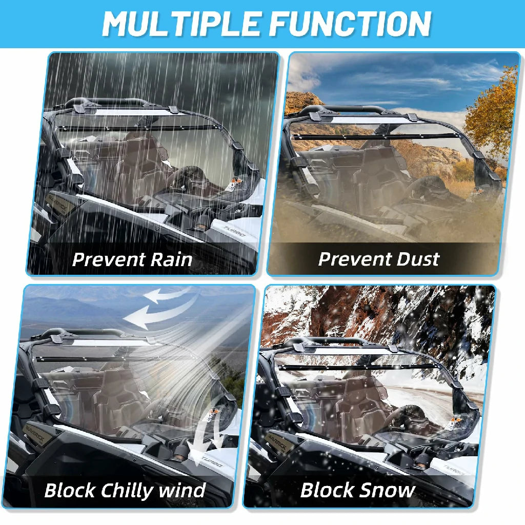 full windshield have multiple function