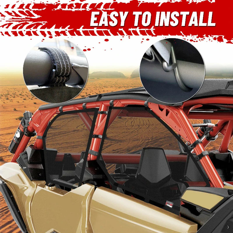 easy to install the maverick x3 max window net