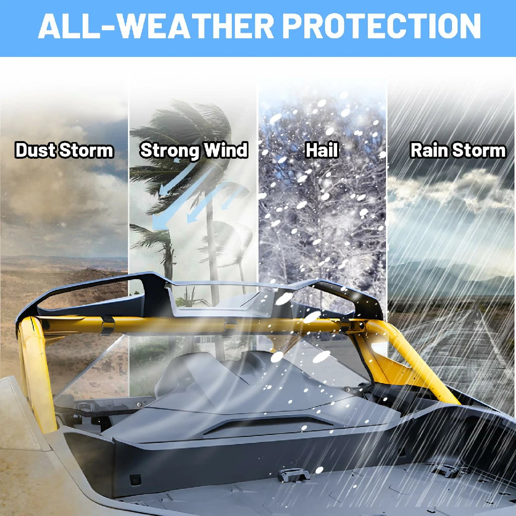 maverick R windshield all weather protection