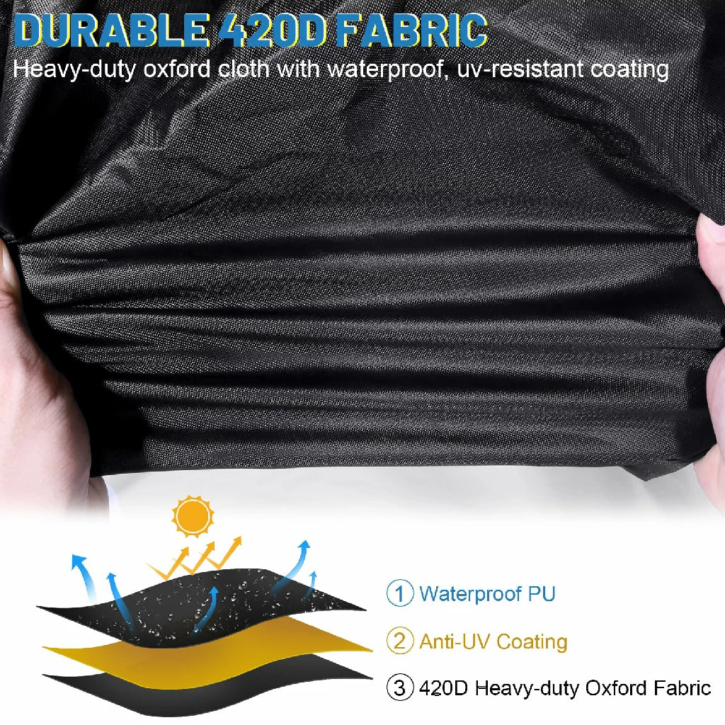 durable 420Dfabric of Polaris Ranger crew cover