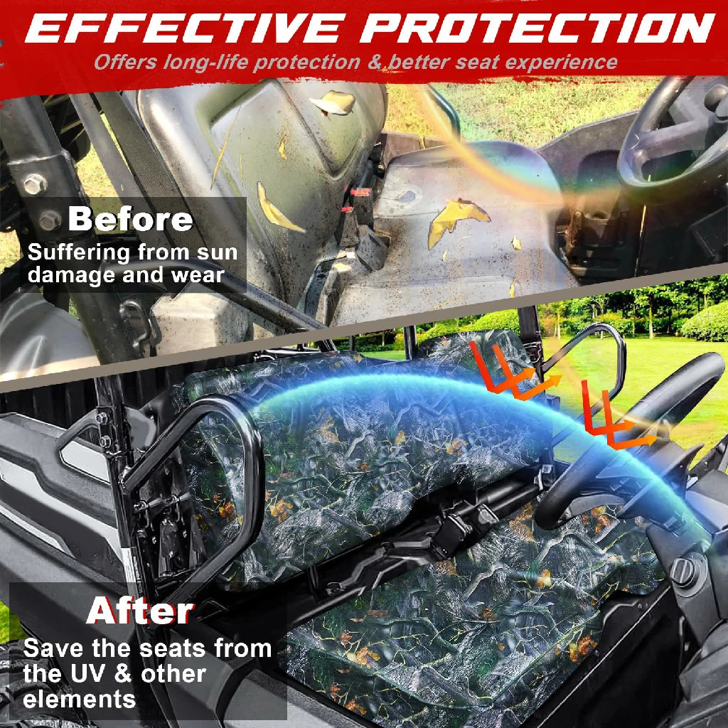 pioneer 700-4 camo seat cover effective protection