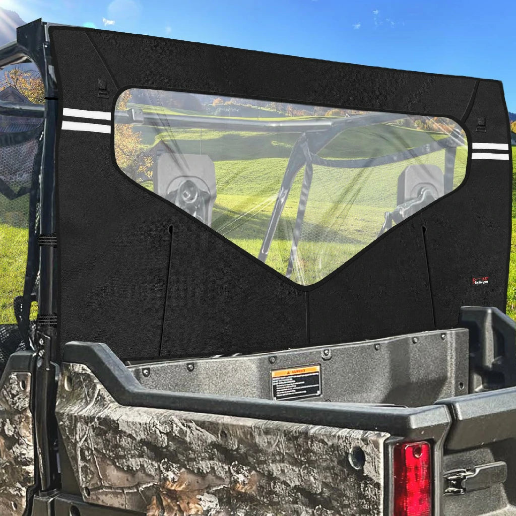 soft rear window with roll up for pioneer 1000-6