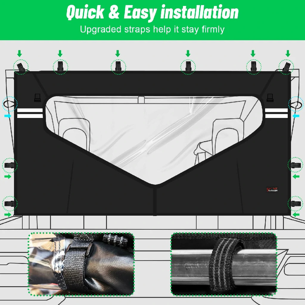 quick and easy to install the pioneer 1000 soft rear window