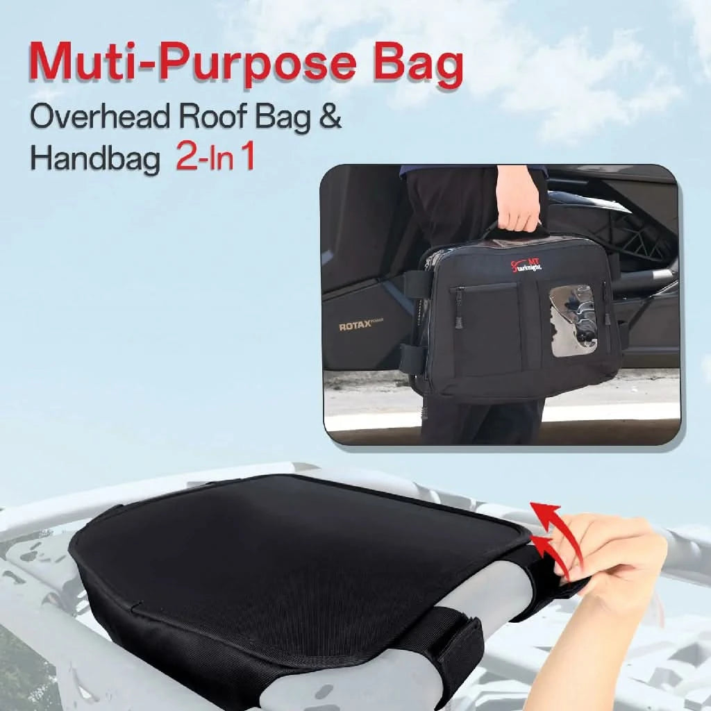 overhead roof bag for maverick x3 have muti-purpose