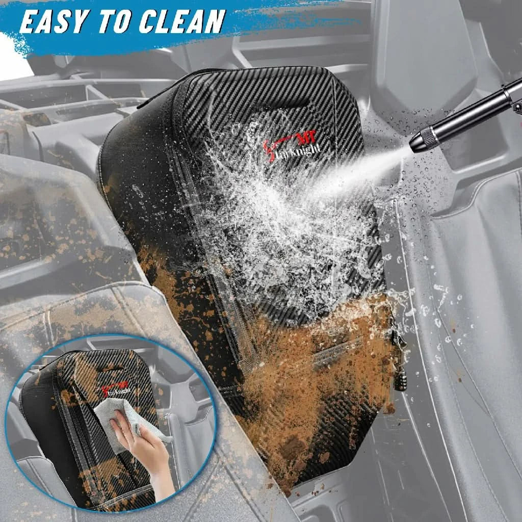 easy to clean the maverick x3 center storage bag