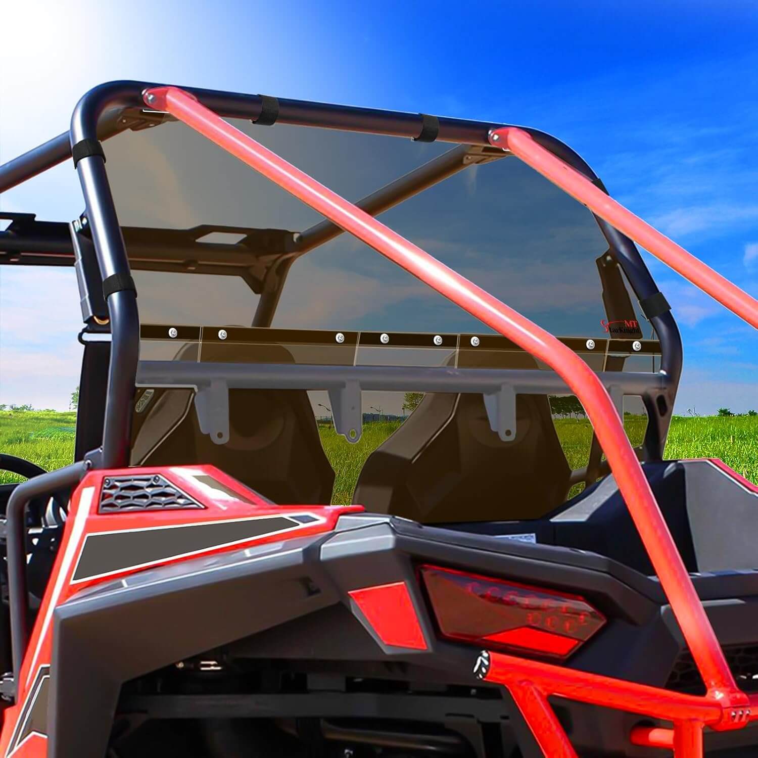 polaris rzr xp 1000 tinted rear windshield