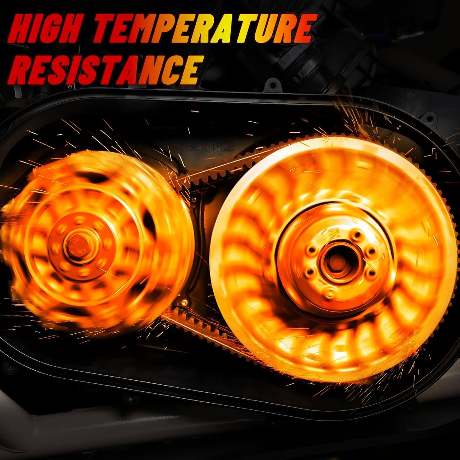 Ranger drive belt high temperature resistance
