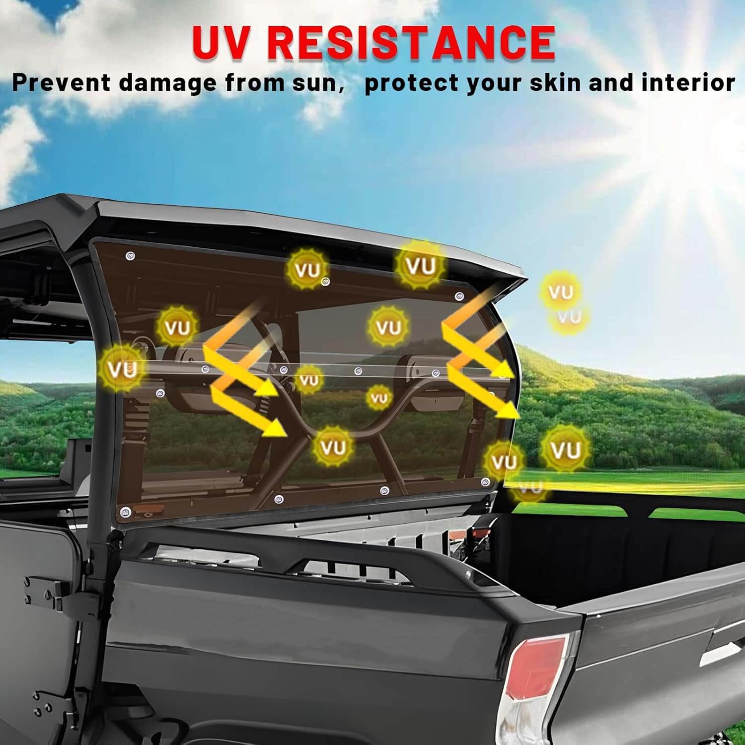 Segway Fugleman UT10 Rear Windshield UV resistance