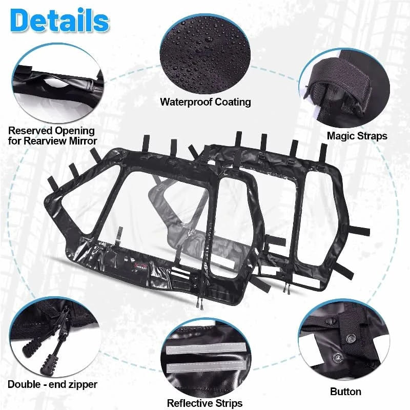 teryx krx 1000 soft uppr door details