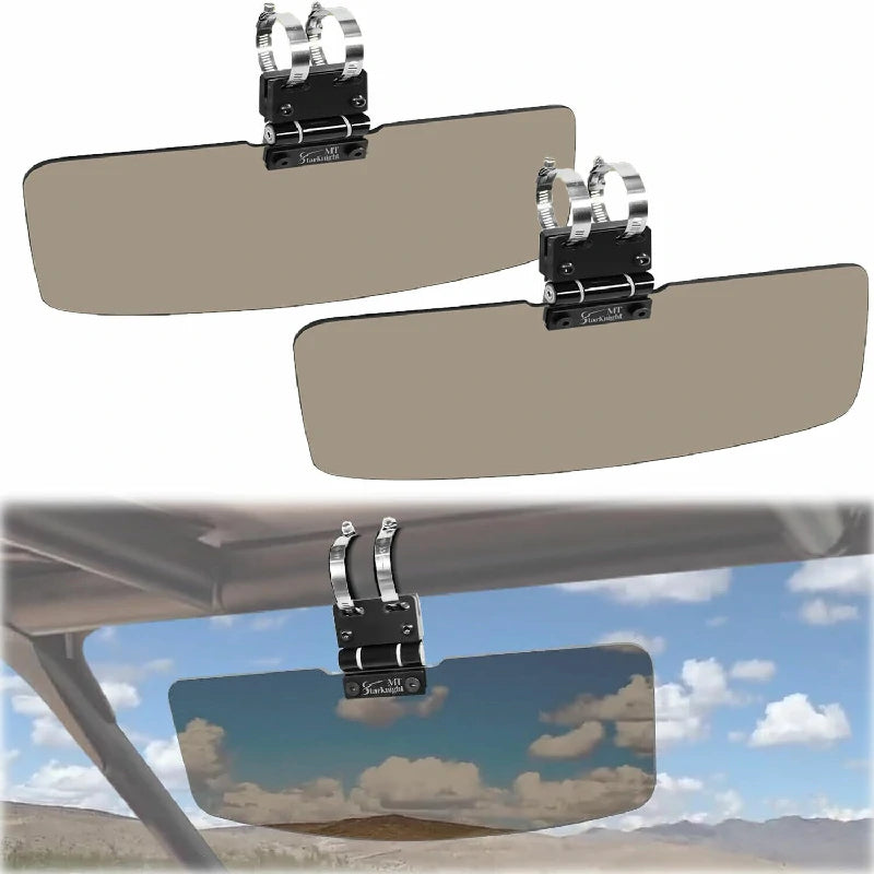 2pcs  utv sun visor 