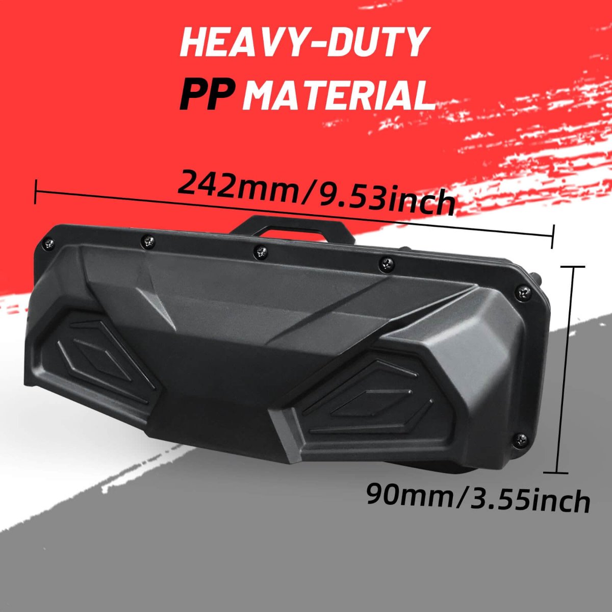 heavy-duty PP material of windshield vent kit 