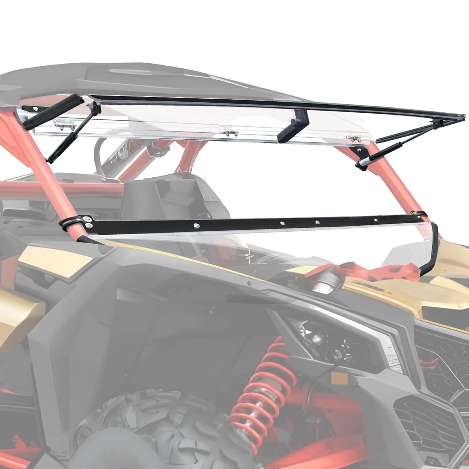 starknightmt maverick x3 flip windshield