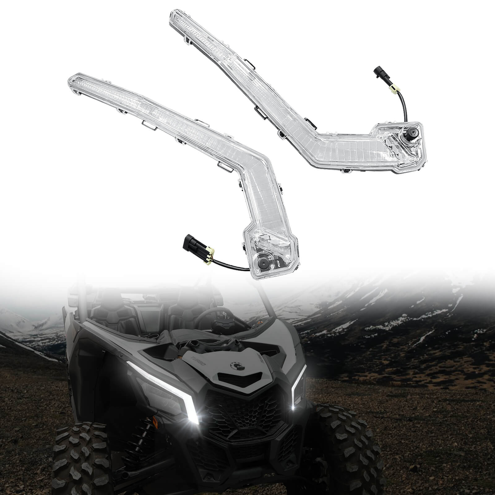 Can-Am Maverick X3/Max Front Fang Lights