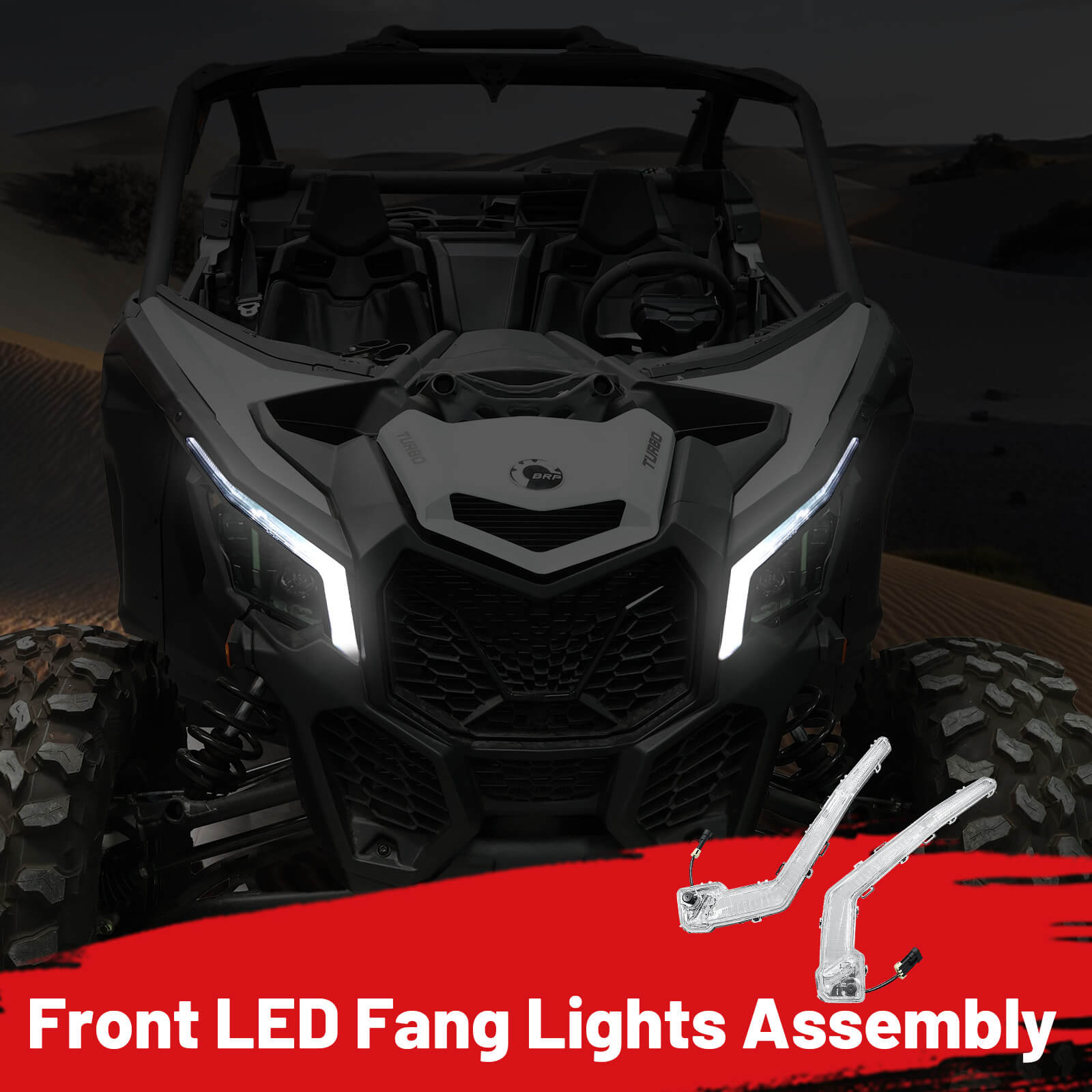 Can-Am Maverick X3/Max Front Fang Lights