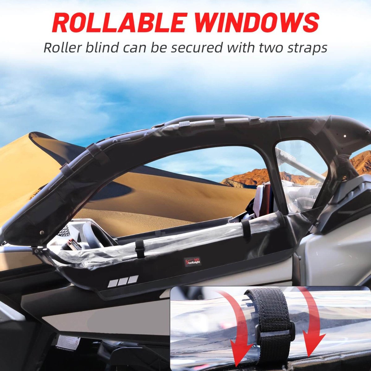 can am x3 soft cab enclosure rollable windows