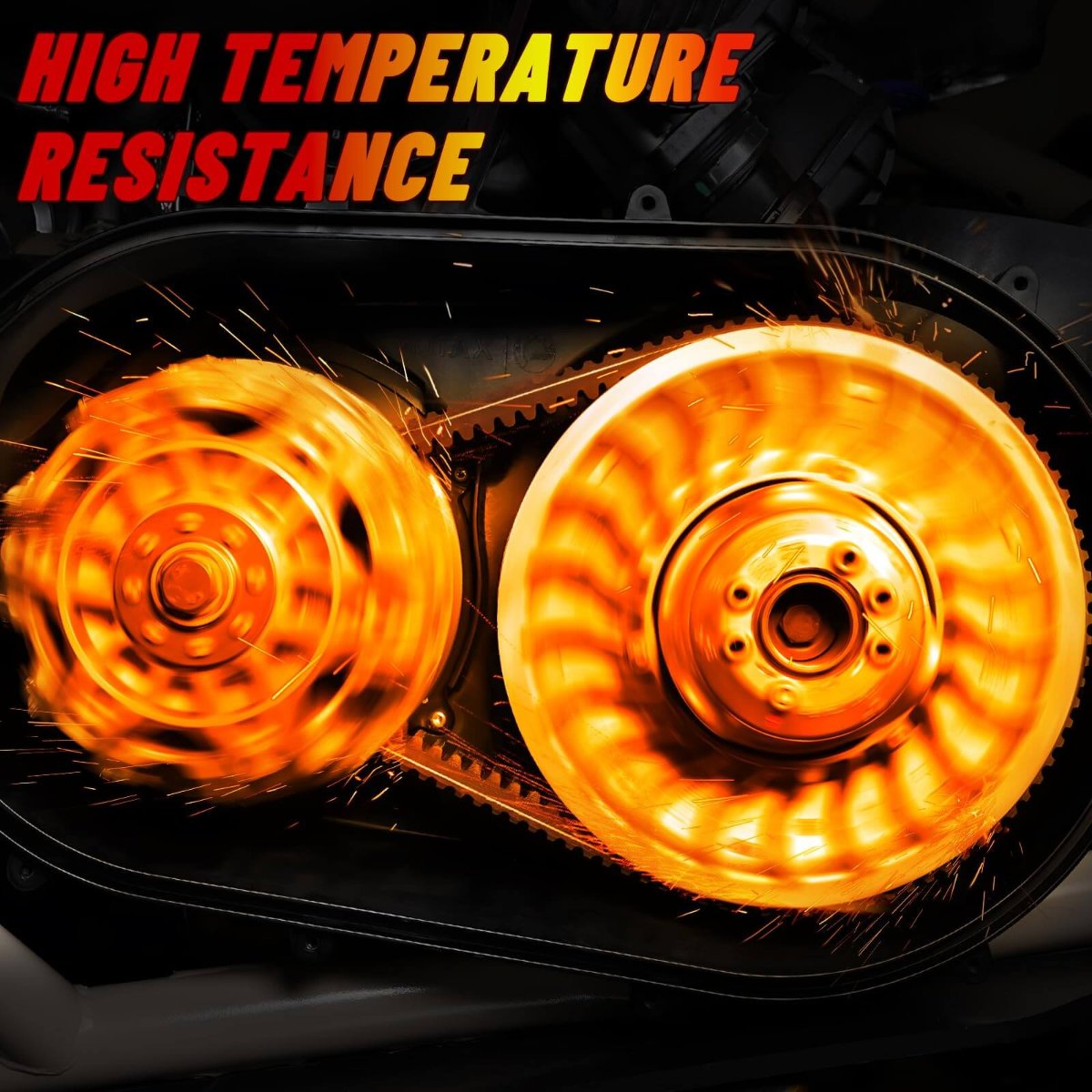 high temperature resistance of cfmoto drive belt