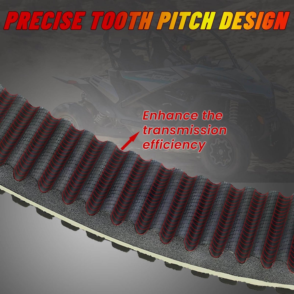 zforce 950 belt precise design 