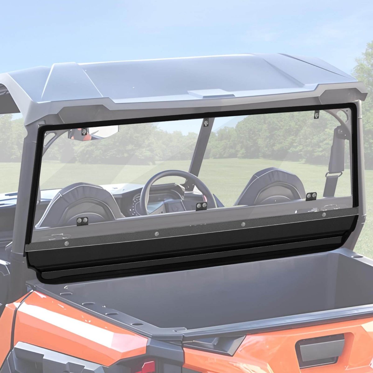 polaris general 1000 rear windshield