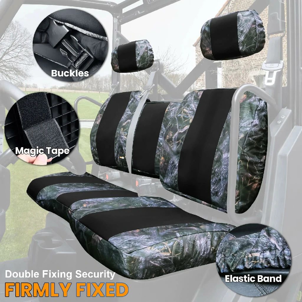 double fixing security of ranger 1000 camo seat cover