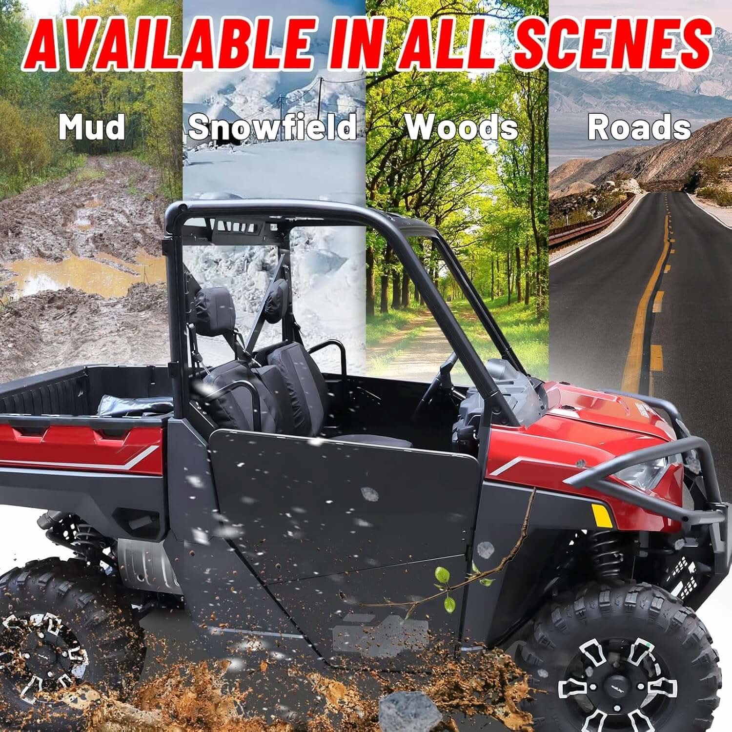 polaris ranger xp 1000 half doors avaliable in all scenes