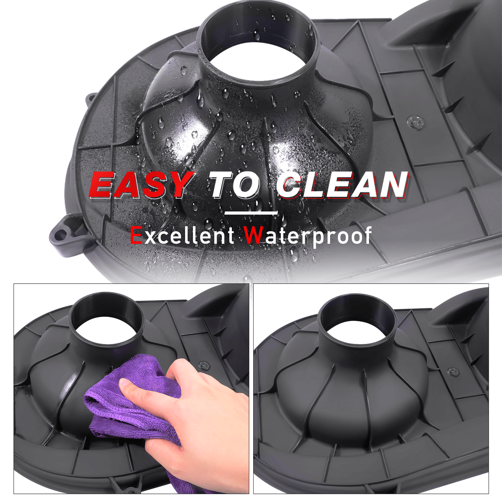 easy to clean the polaris general 1000 clutch cover