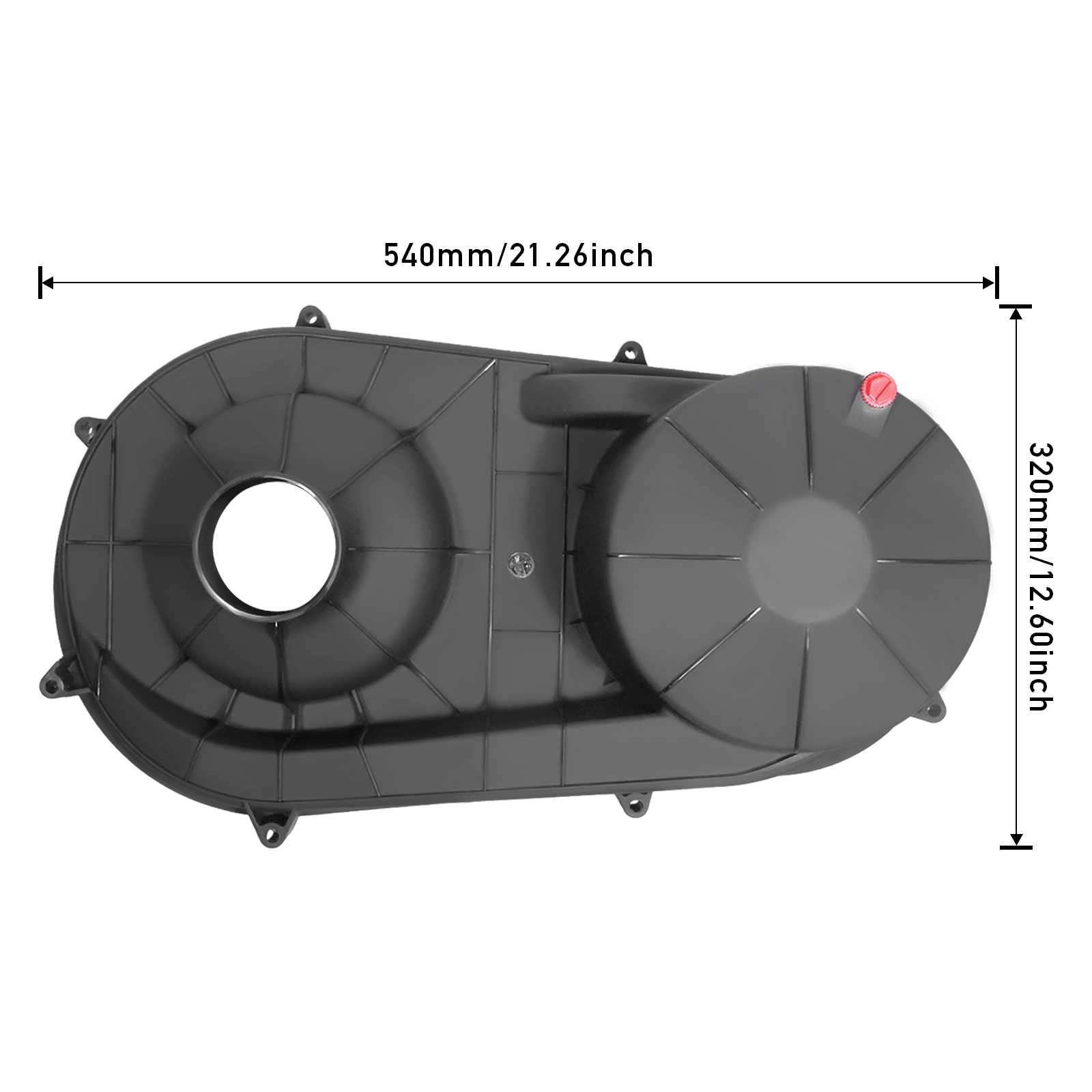 polaris general 1000 clutch cover dimension