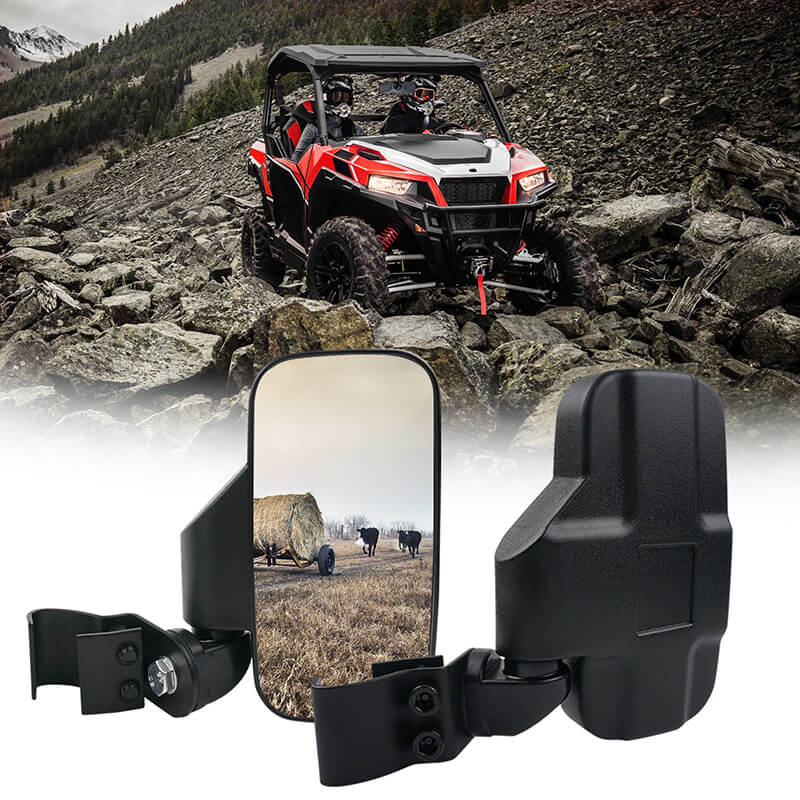 UTV Side Mirrors Polaris Ranger General StarknightMT